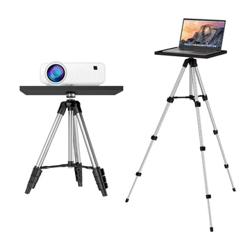 Projector Stand, Laptop Stand with Adjustable Height 14.4 to 47 inch, Projector Mount as DJ Racks/Projector Tripod Stand/Laptop Floor Stand